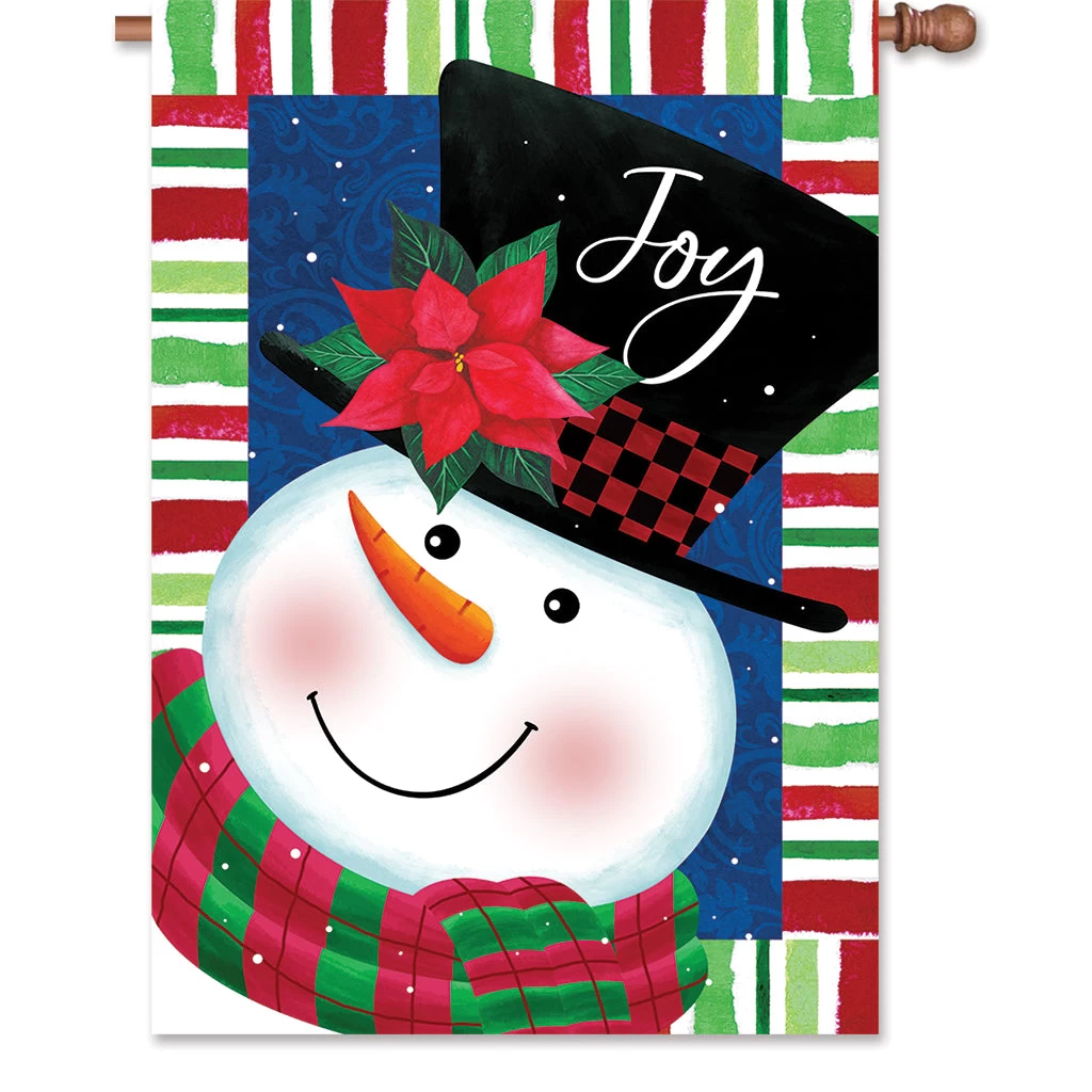 28 In. Flag - Snowman Joy 3 28 In. Flag - Snowman Joy