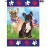 28 In. Flag - Patriotic Pups 1 28 In. Flag - Patriotic Pups -Kite Shop 57375p Patriotic Pups House 1024