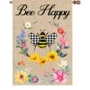 28 In. Flag - Bee Happy