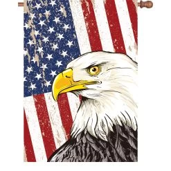 28 In. Flag - USA Eagle