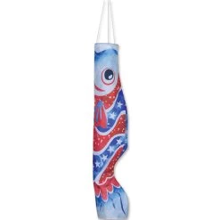 Koi Windsock - Patriotic Fish