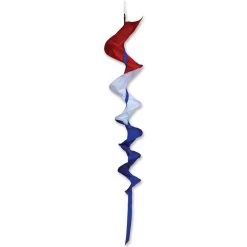 SoundWinds Medium Fusilli Spinning Windsock - Patriotic