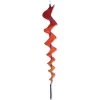 SoundWinds Large Fusilli Spinning Windsock - Orange 2 SoundWinds Large Fusilli Spinning Windsock - Orange -Kite Shop 77386