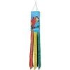 Embroidered Applique Windsock - Parrot And Cockatoo Party -Kite Shop 78788