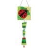 Glass Sun Catcher Mobile - Ladybug 1 Glass Sun Catcher Mobile - Ladybug -Kite Shop 81102p Ladybug