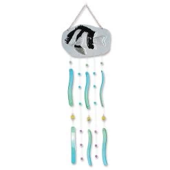 Fish Wind Chime - Banded Humbug