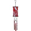 Silhouette Glass Wind Chime - Coral -Kite Shop 81168p Coral