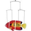 Glass Fish Mobile - Flame Fish -Kite Shop 81203p FlameFish