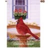 28 In. Flag - Cardinal And Geraniums -Kite Shop media 666bba6f e5f8 4077 babb 2a67945adaa6