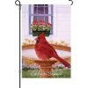 12 In. Flag - Cardinal And Geraniums -Kite Shop media 9c884fff f63c 4a59 8875 d313dc60a7fd