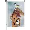 12 In. Flag - Early Birds Chickadees