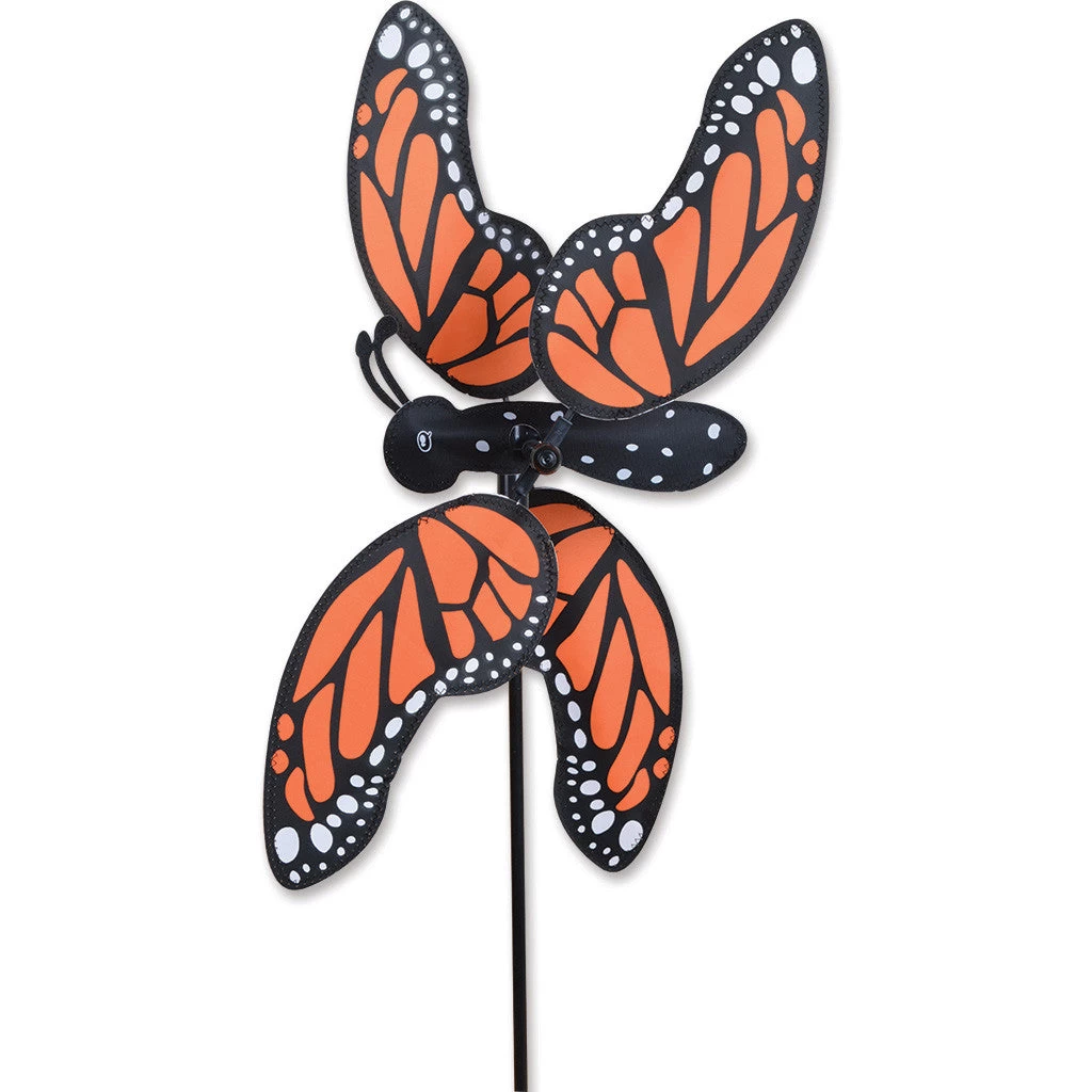 WhirliGig Spinner - 21 In. Monarch Butterfly 3 WhirliGig Spinner - 21 In. Monarch Butterfly