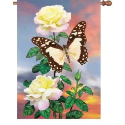 28 In. Flag - White Lady Swallowtail